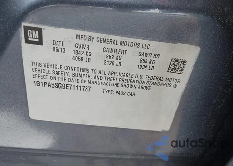 1G1PA5SG9E7111737
